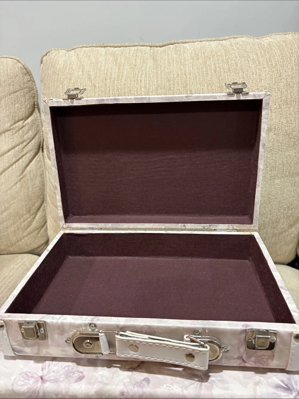 Marshalls Floral Pink & White Decorative Storage Trunks